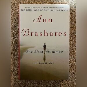 Ann Brashares Hard over Book The Last Summer of You and Me